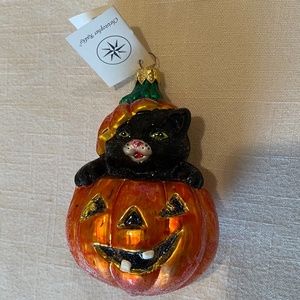 Christopher Radko RETIRED Puss-N-Boo Ornament